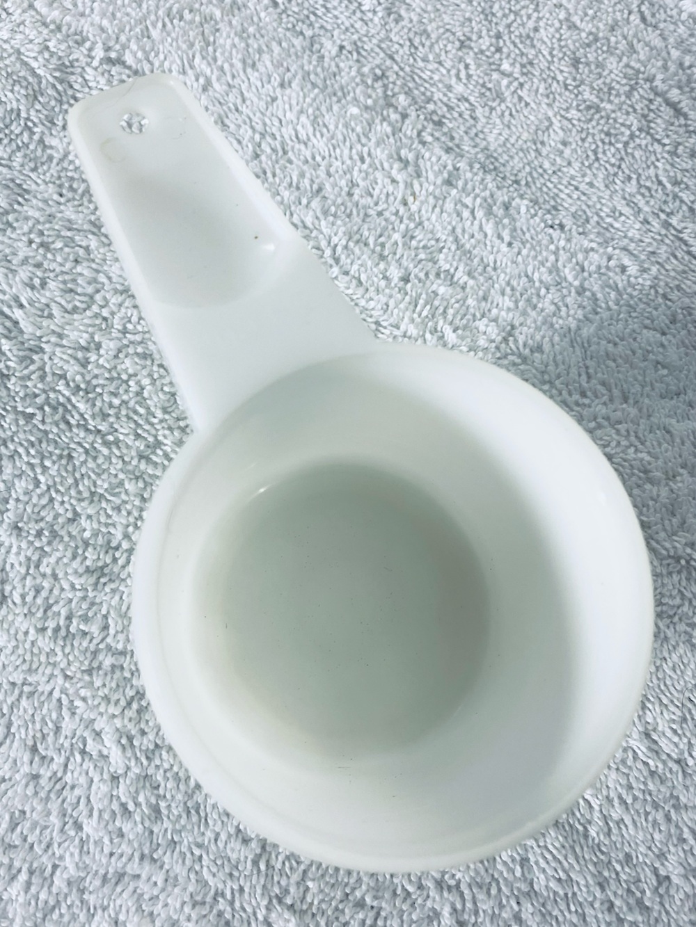 5/$35 Vintage Tupperware White 3/4 Cup Measuring Scoop Replacement Piece
